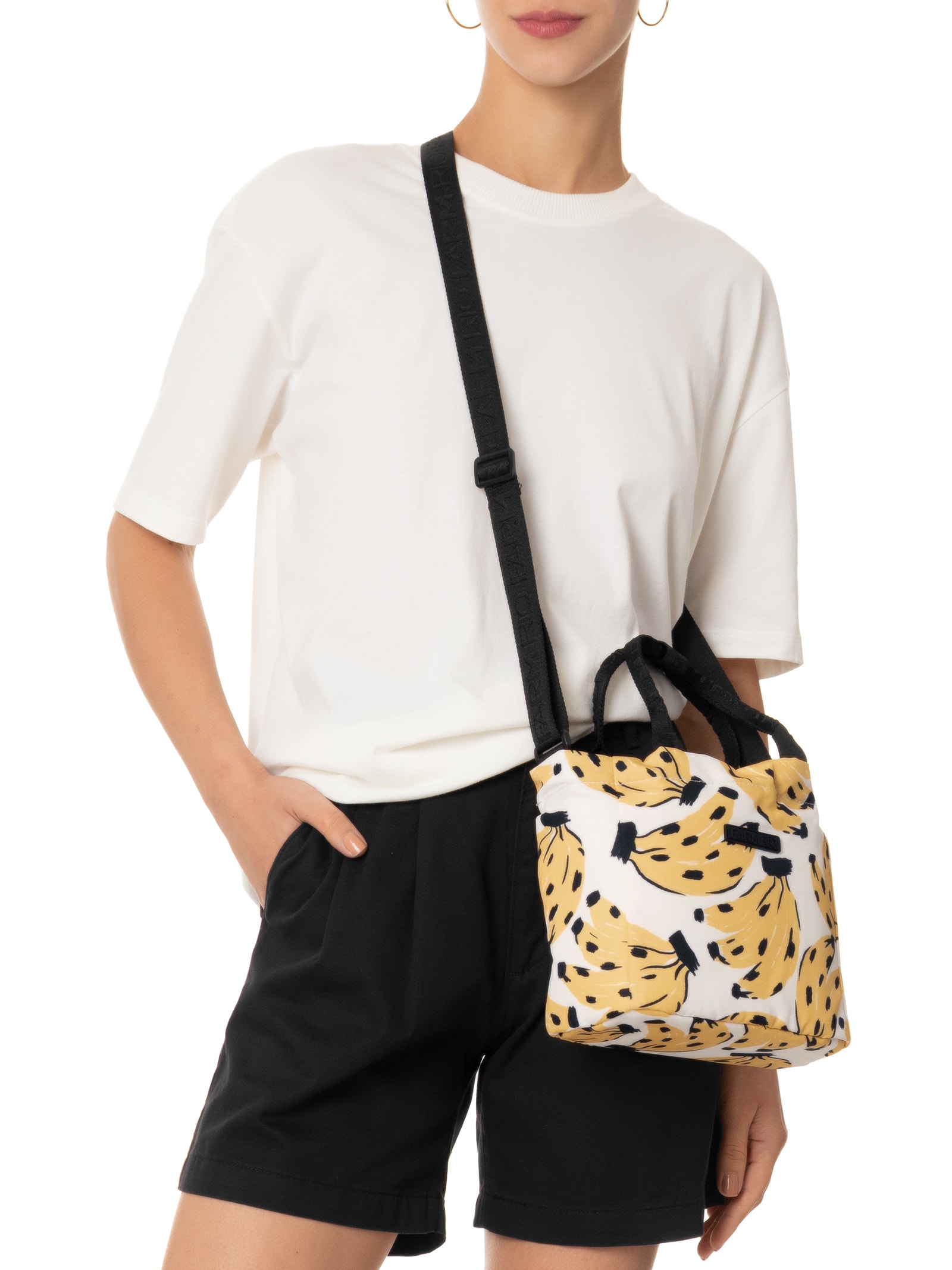 Lancheira Ziriguidum Max Bossa Banana Branco Farm Etc