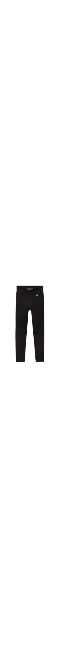 Legging De Cintura Alta Em v - Preto