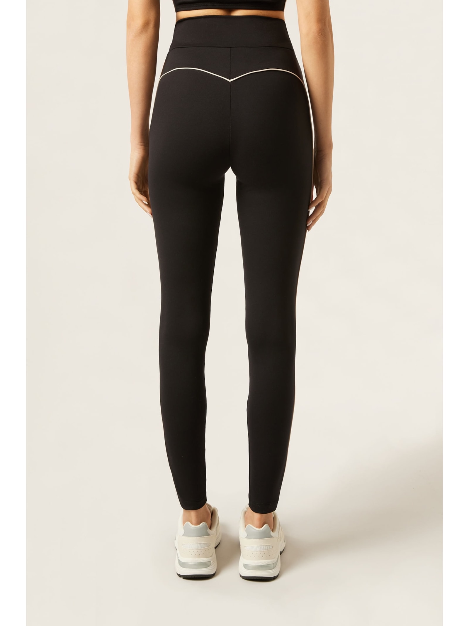 Legging Efeito Debrum Soft Touch Preto Calzedonia