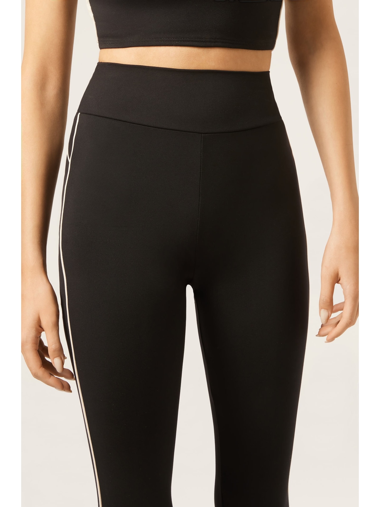 Legging Efeito Debrum Soft Touch Preto Calzedonia
