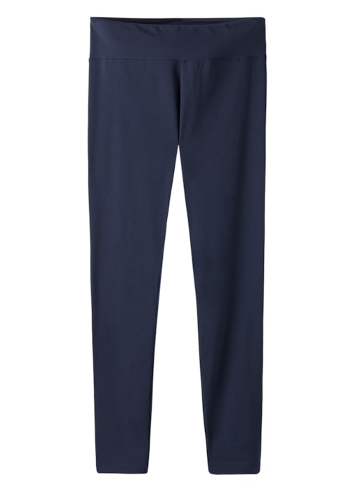 Legging Em Algodão Supima – Azul