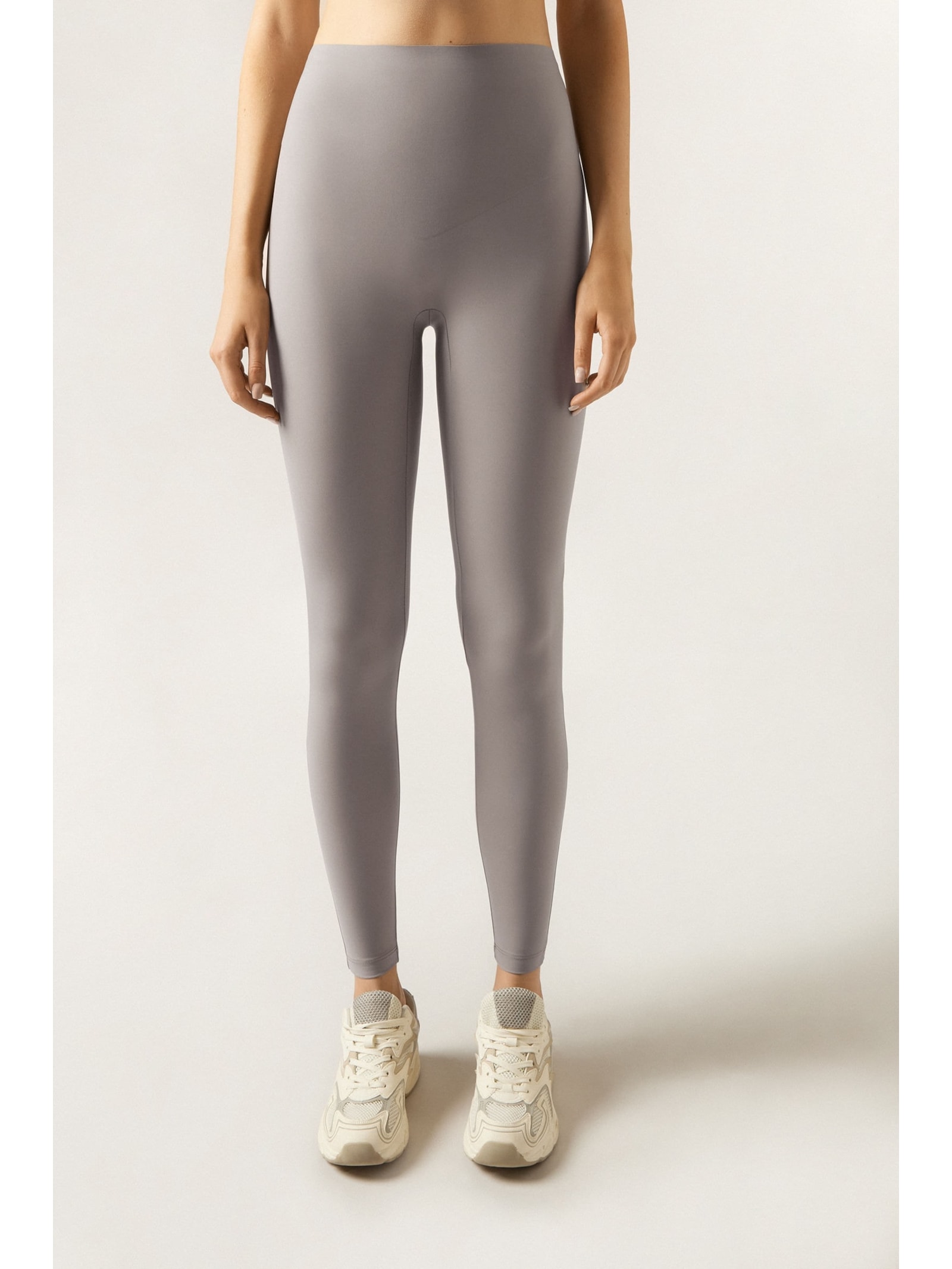 Legging Esportiva Sculpt Cinza Calzedonia