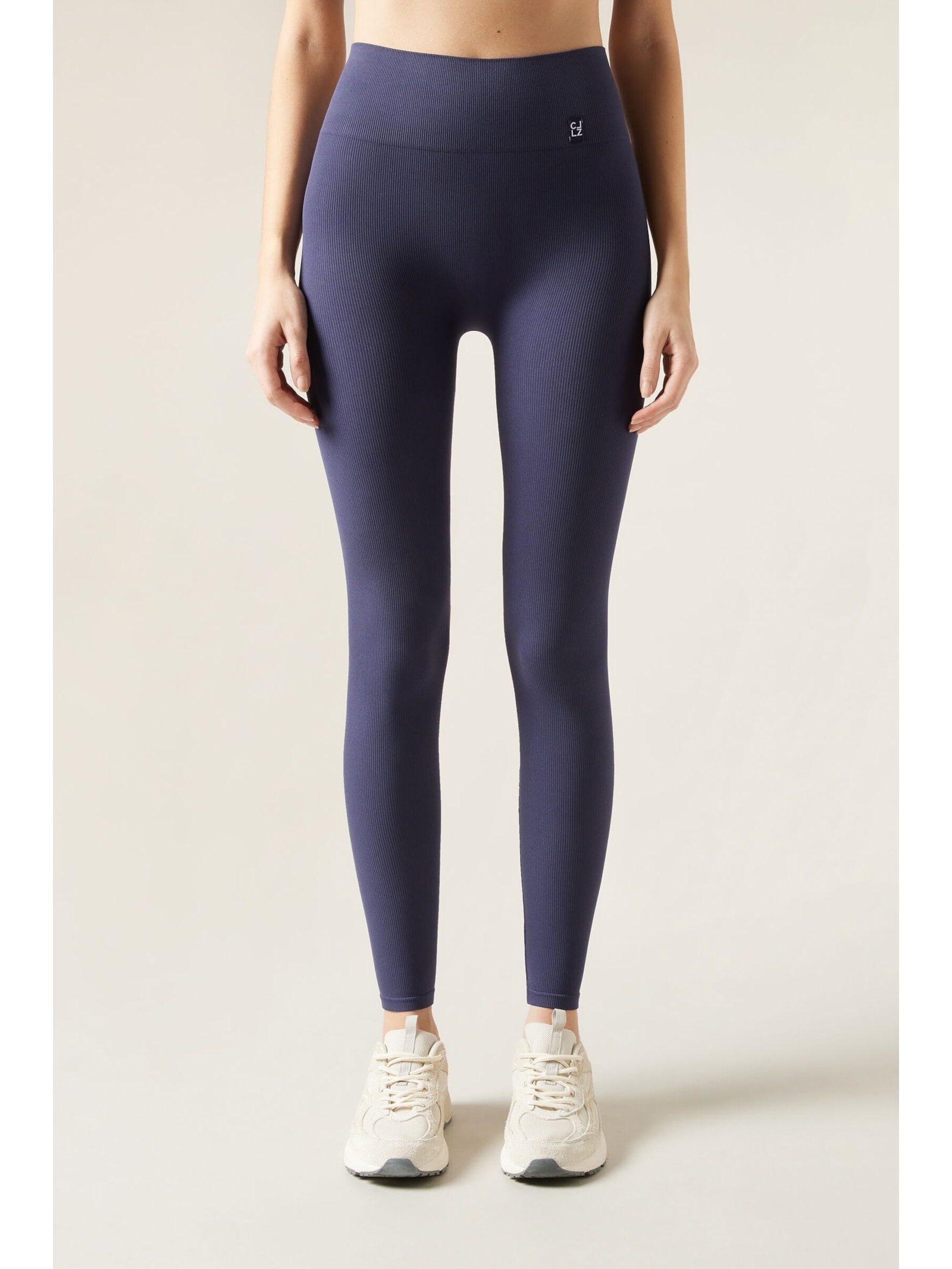 Legging Esportiva Seamless Azul Calzedonia