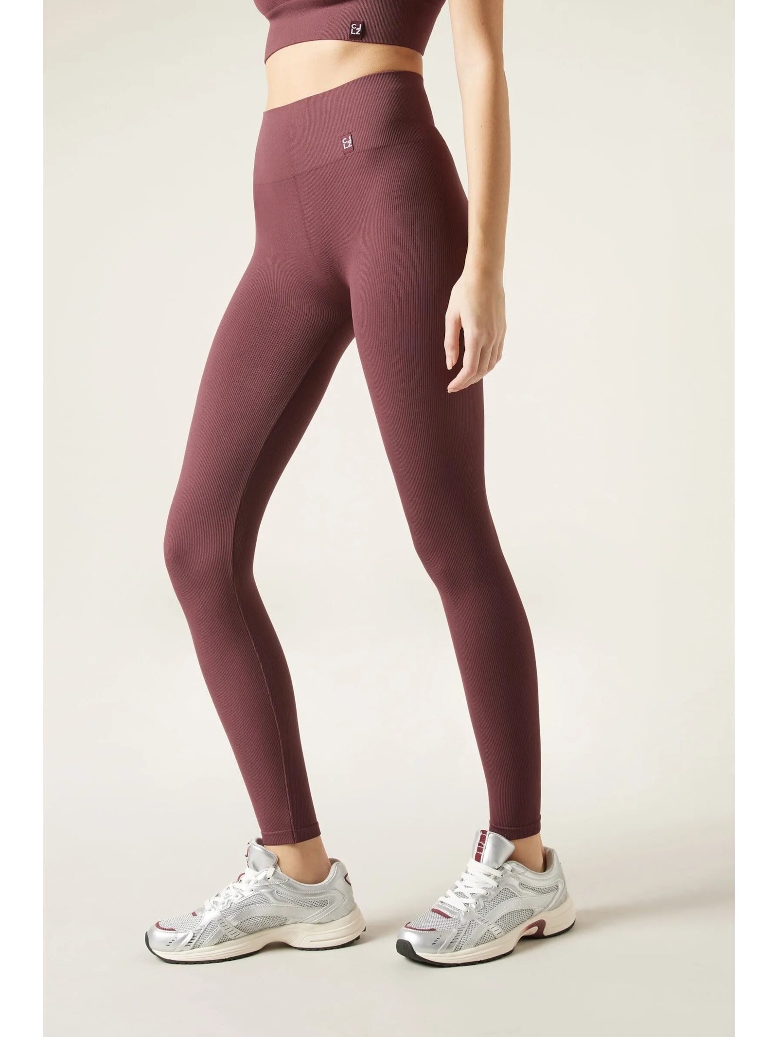 Legging Esportiva Seamless Vermelho Calzedonia
