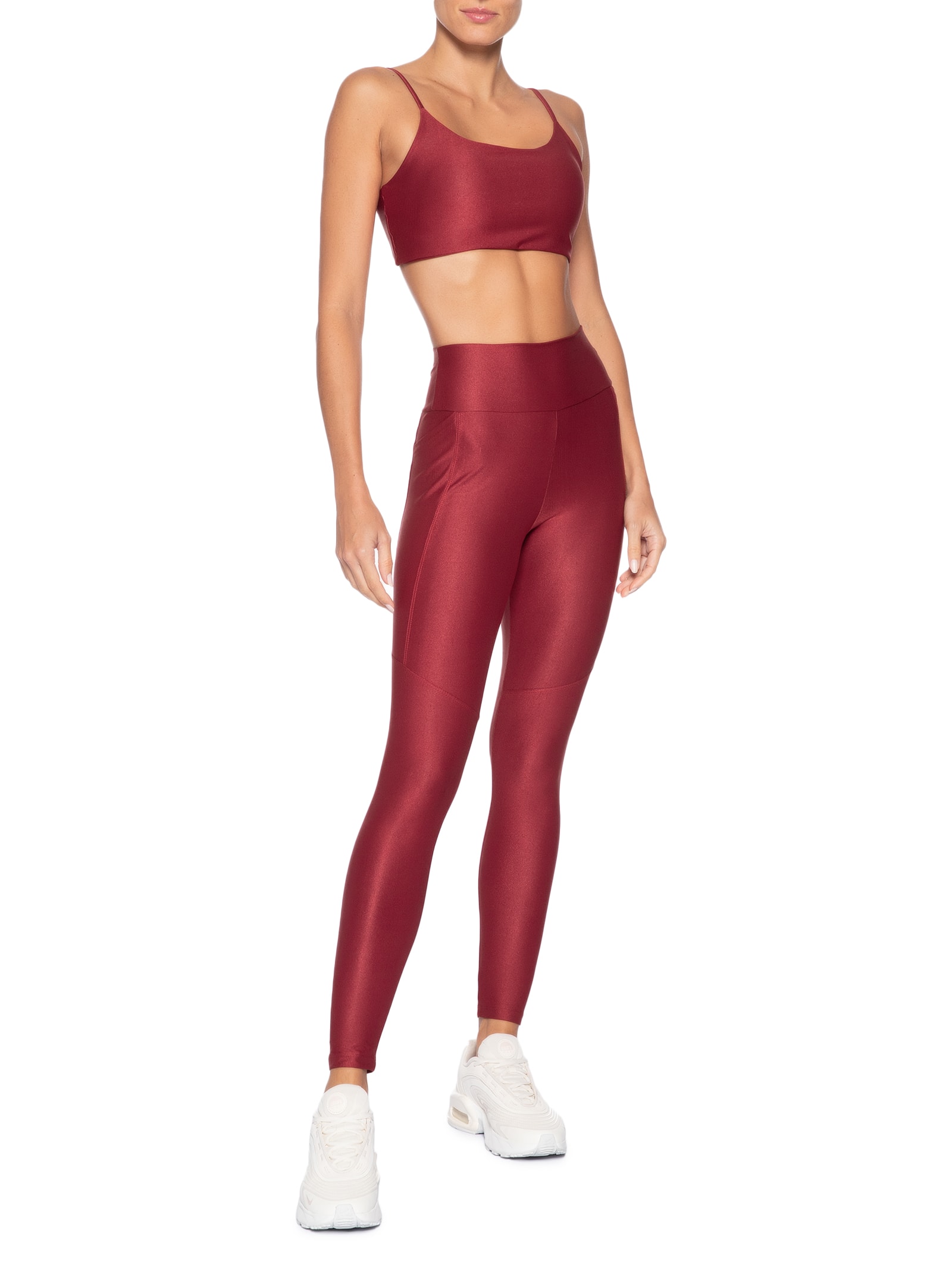 Legging Feminina Allure Adaptiv Vermelho Live!