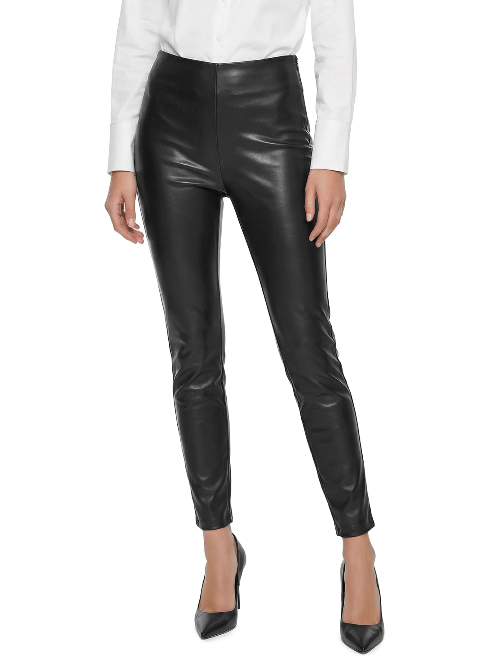 Legging Feminina Cintura Alta Preto Lança Perfume