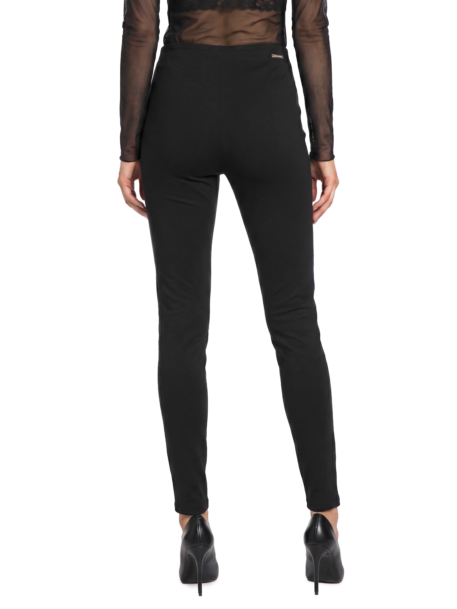 Legging Feminina Cintura Alta Preto Lança Perfume