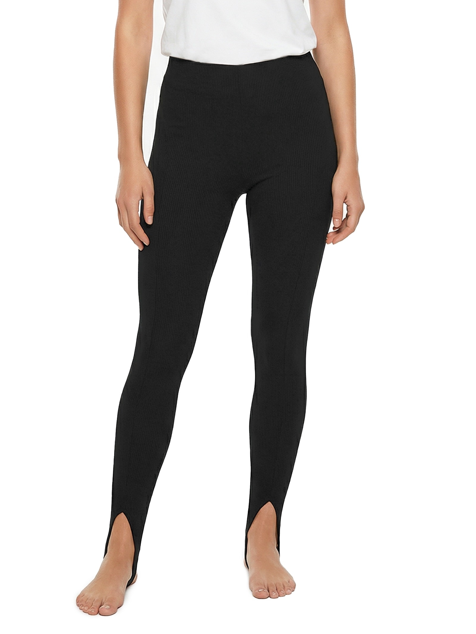 Legging Feminina Fuseau Cintura Alta Preto Lança Perfume