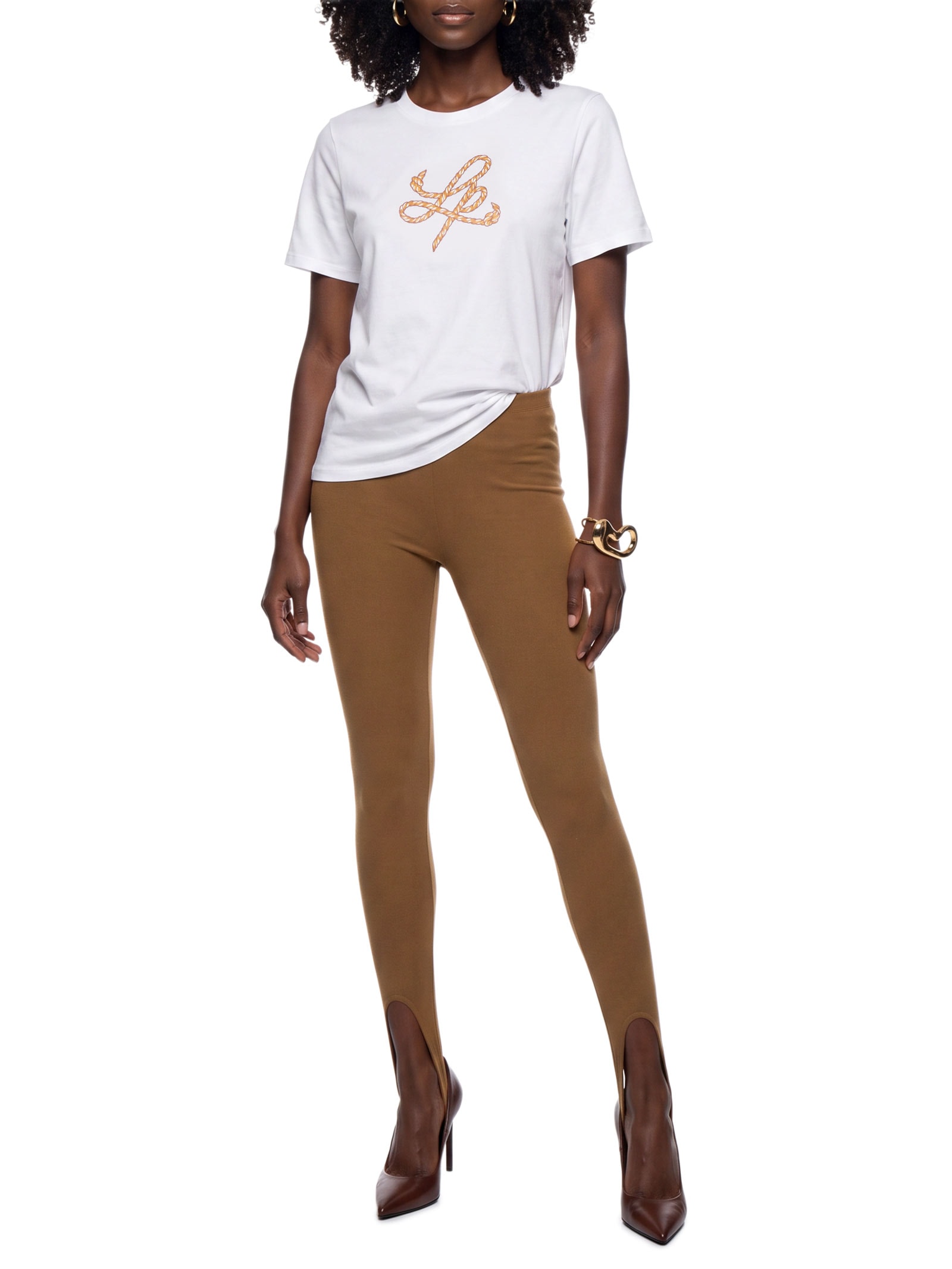 Legging Feminina Fusô Malha Pesada – Marrom Lança Perfume
