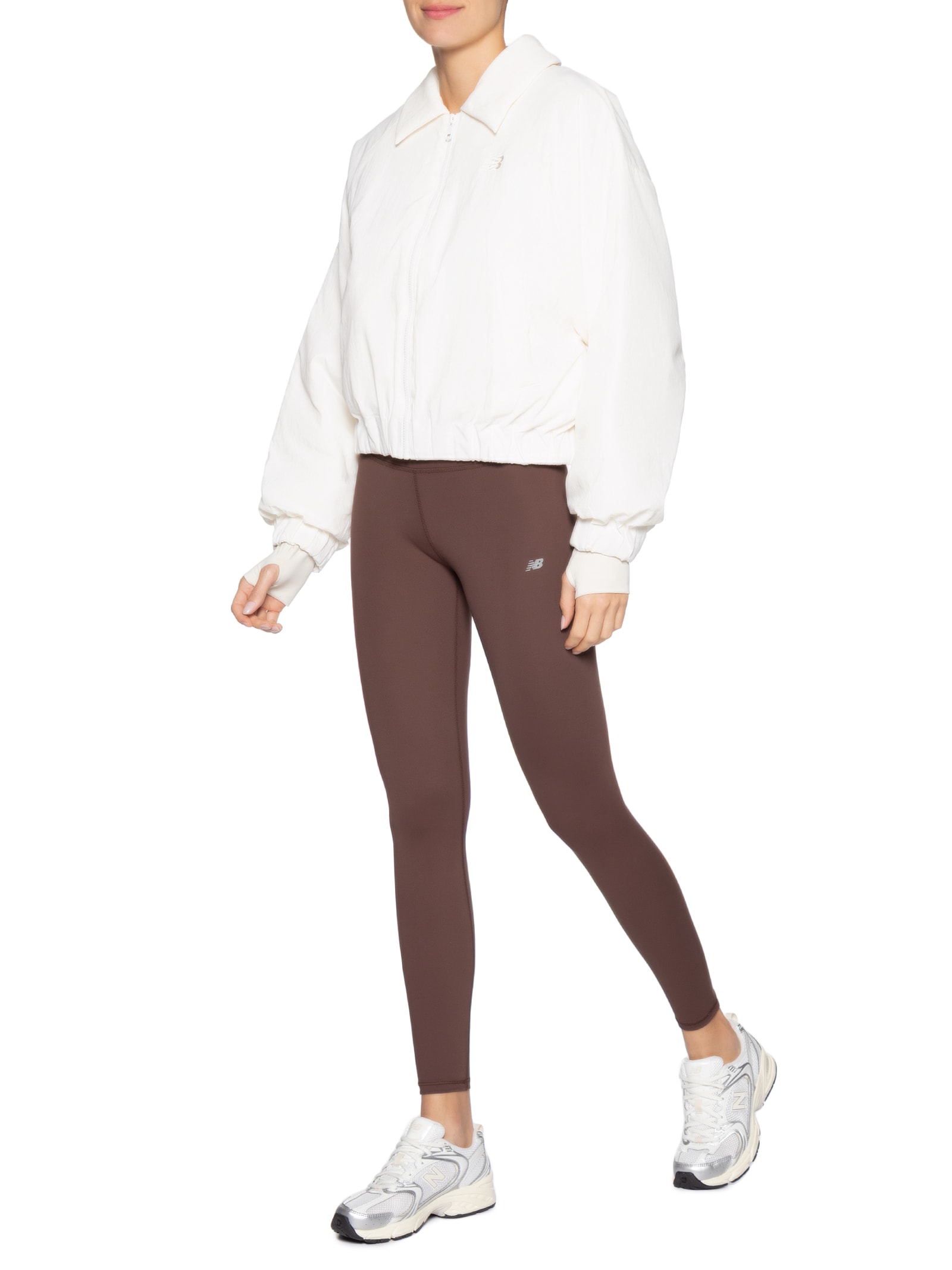 Legging Feminina Harmony High Rise Marrom New Balance