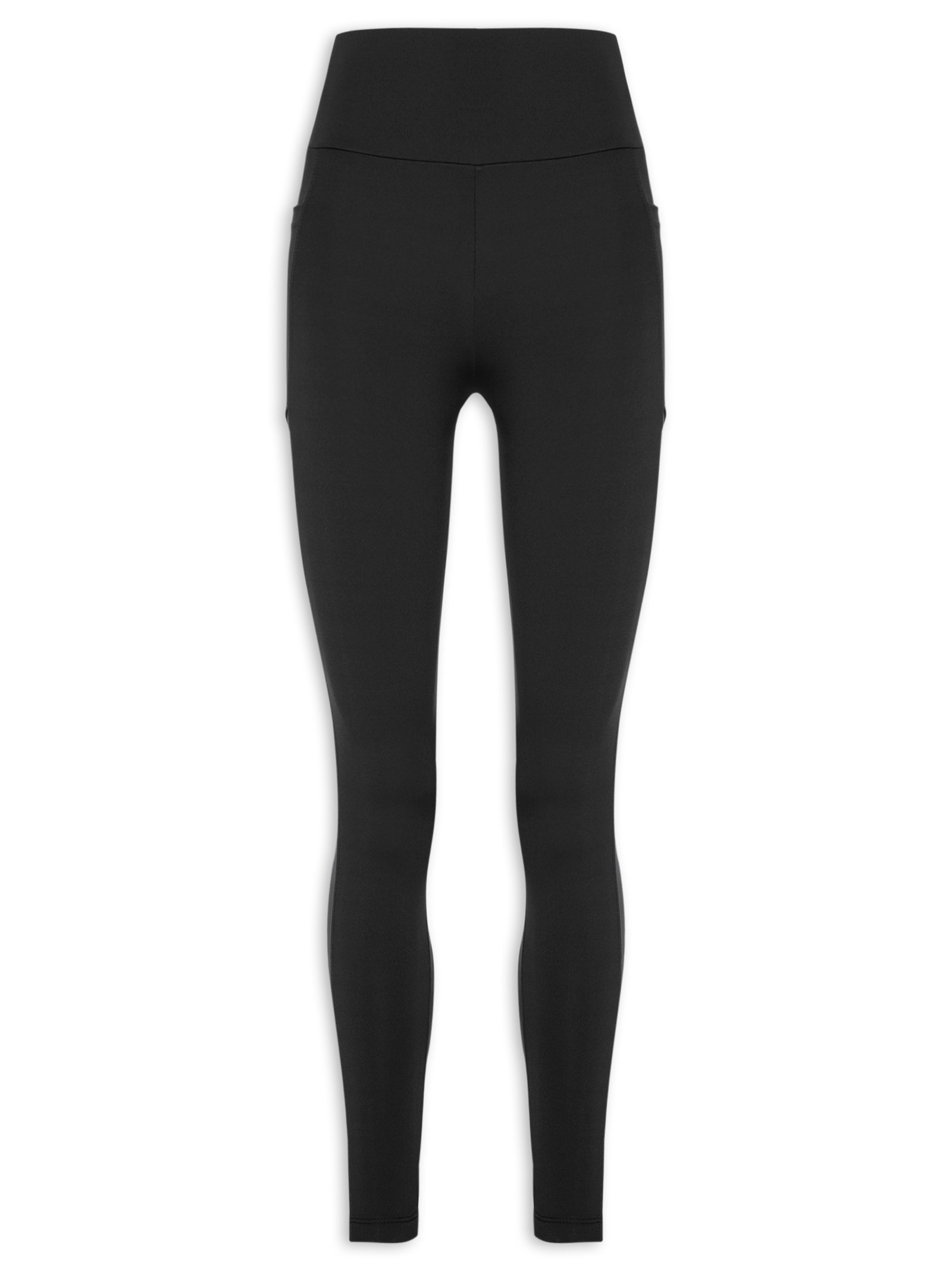 Legging Fitness Preta Bolso Soft Skin Bali Yogini