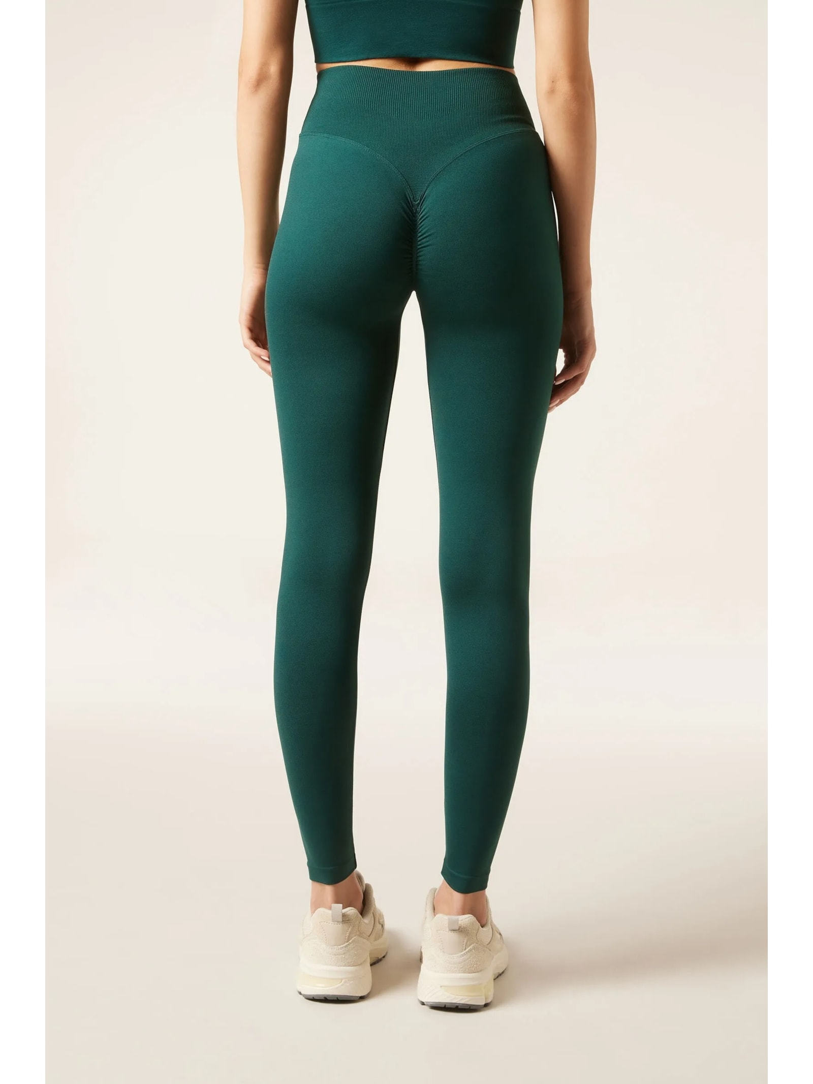 Legging Scrunch Verde Calzedonia