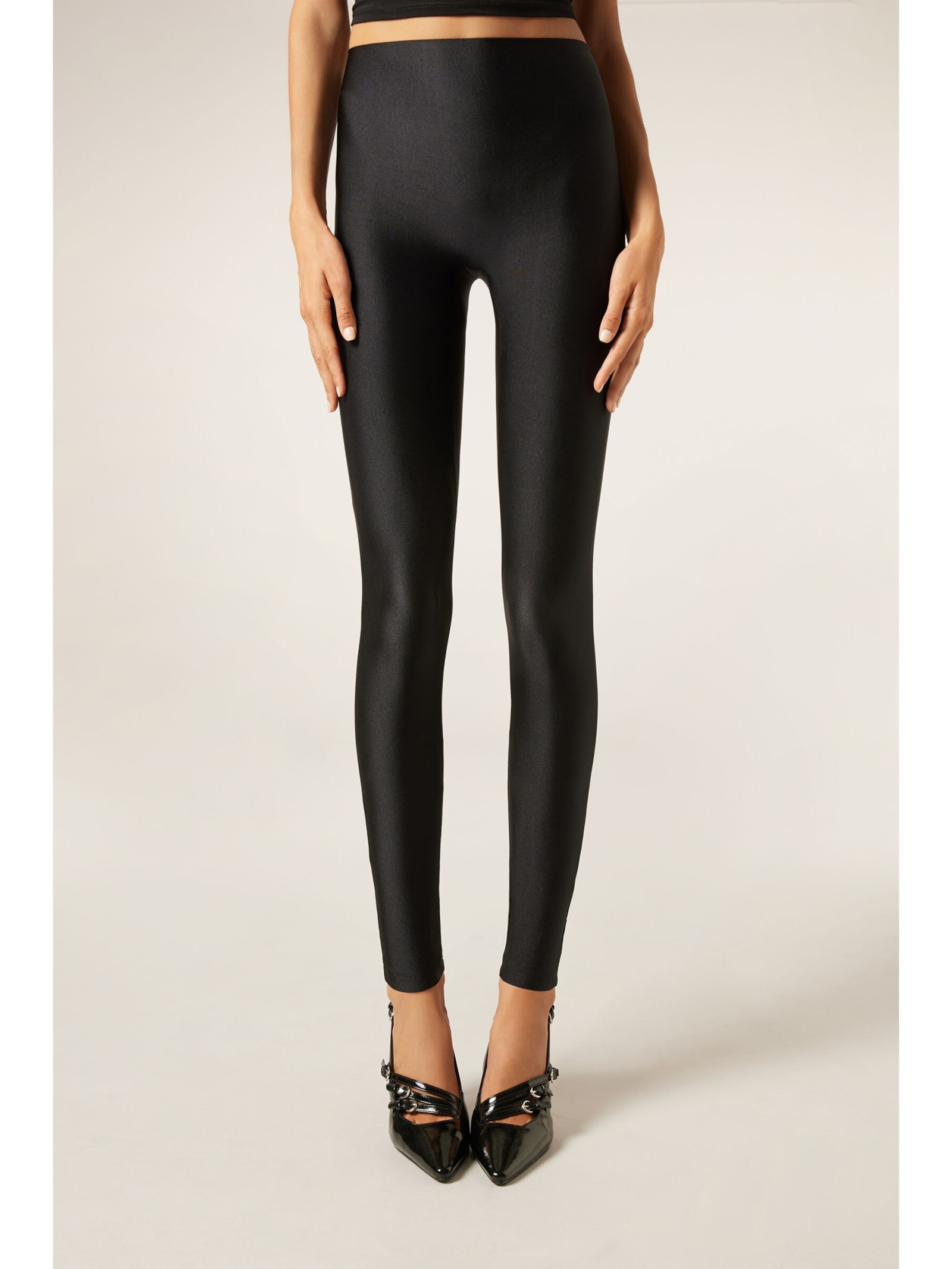 Legging Superbrilhante Preto Calzedonia