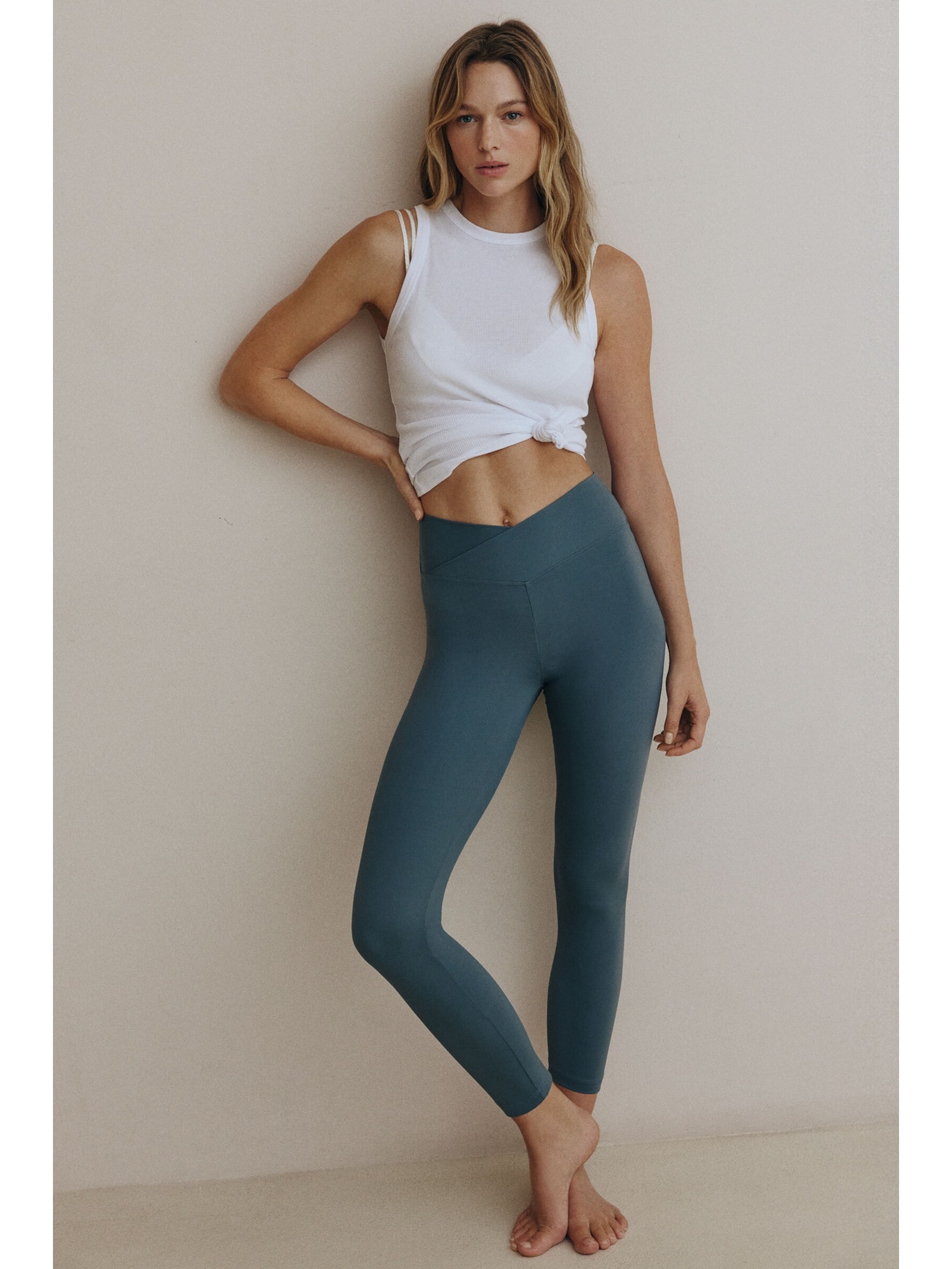 Legging Ultra Light Azul Calzedonia