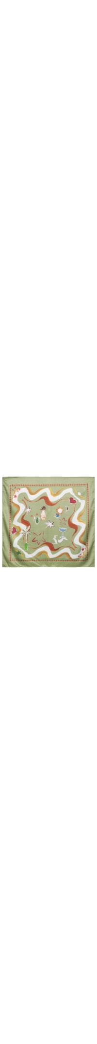 Lenço Feminino Bohemian - Verde