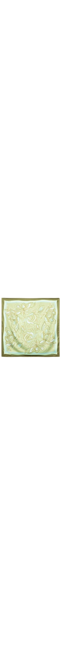 Lenço Feminino Bordado II - Verde