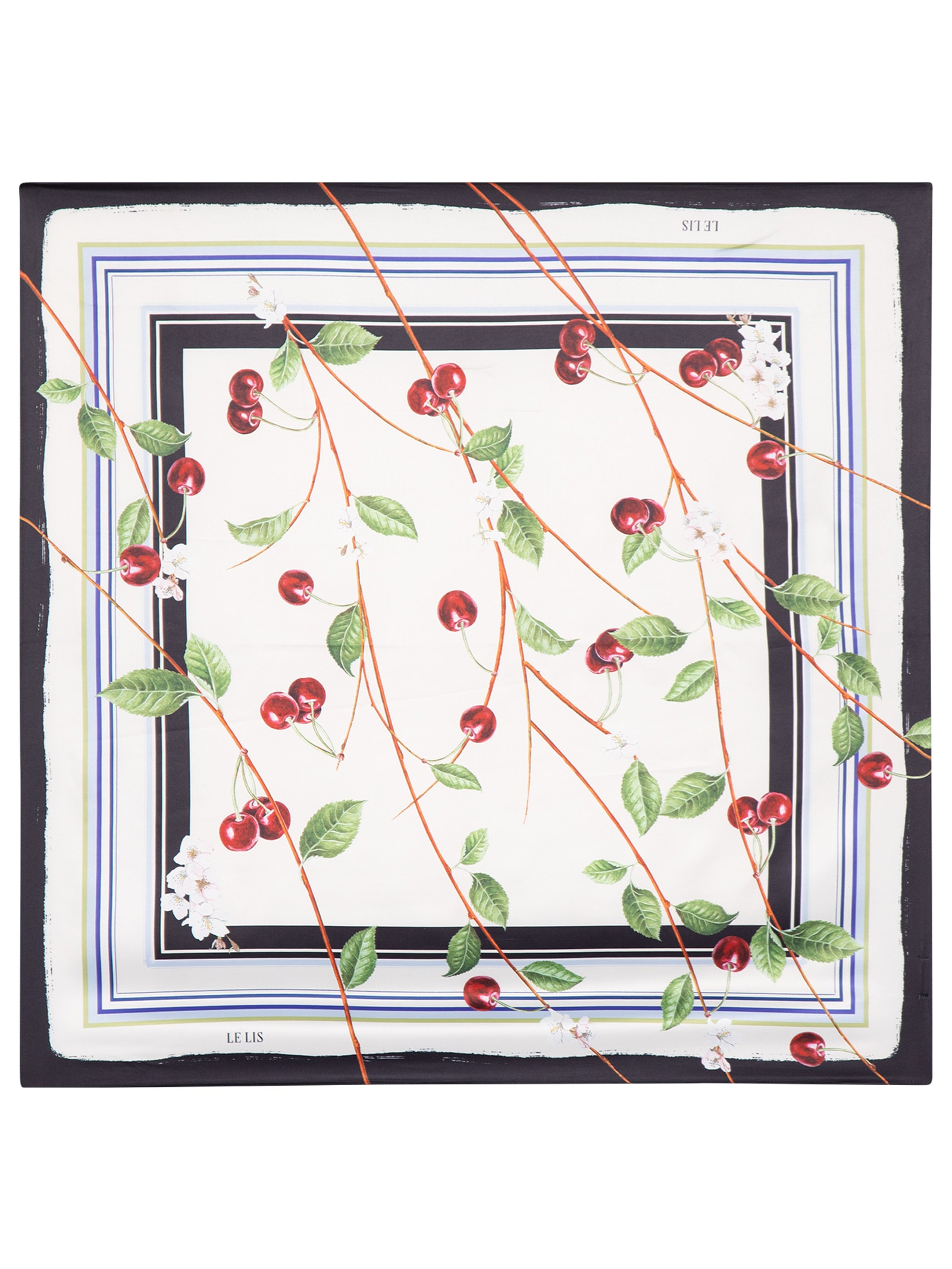 Lenço Feminino Cereja – Branco Le Lis