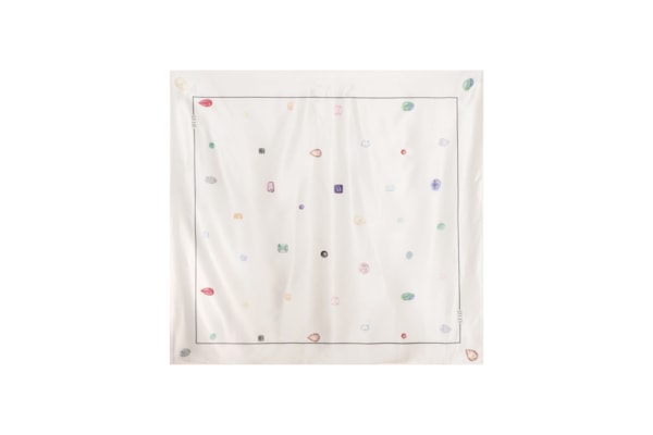 Lenço Feminino Esmeralda - Branco