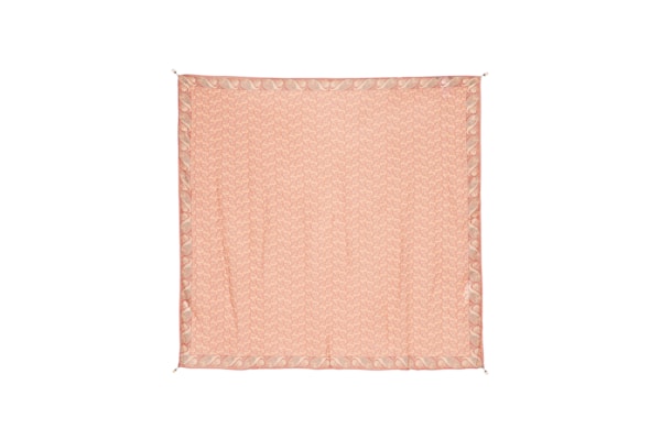 Lenço Feminino Estampa Camélia - Rosa