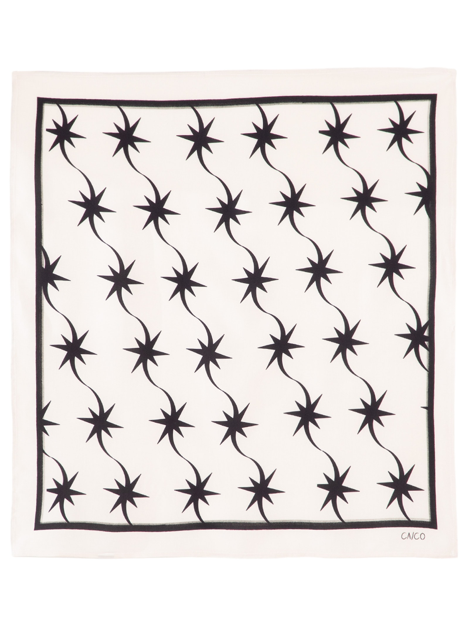 Lenço Feminino Estrela Branco Caco Studios