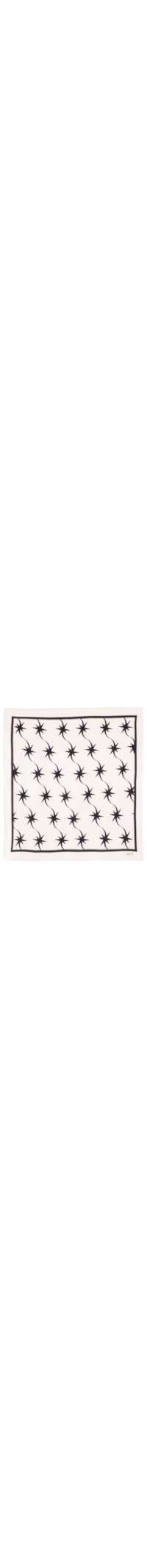 Lenço Feminino Estrela - Branco