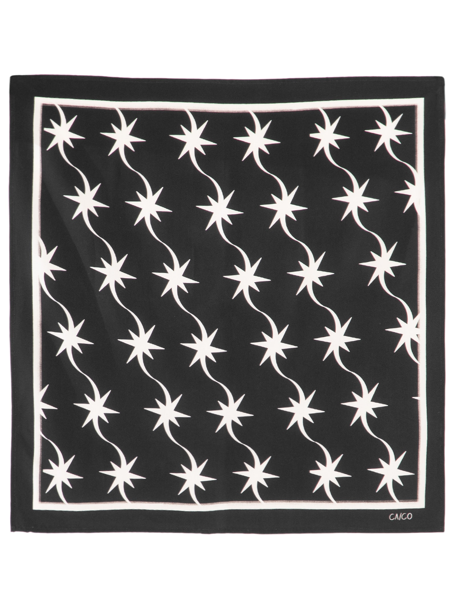Lenço Feminino Estrela Preto Caco Studios