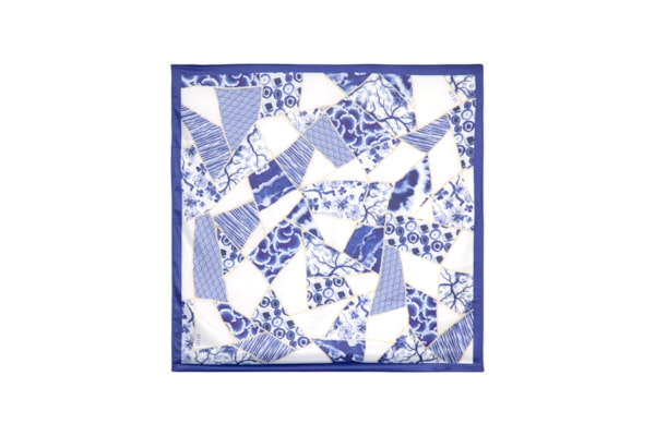 Lenço Feminino Japão - Azul