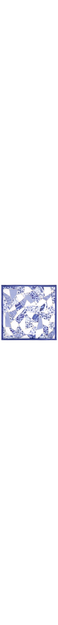 Lenço Feminino Japão - Azul