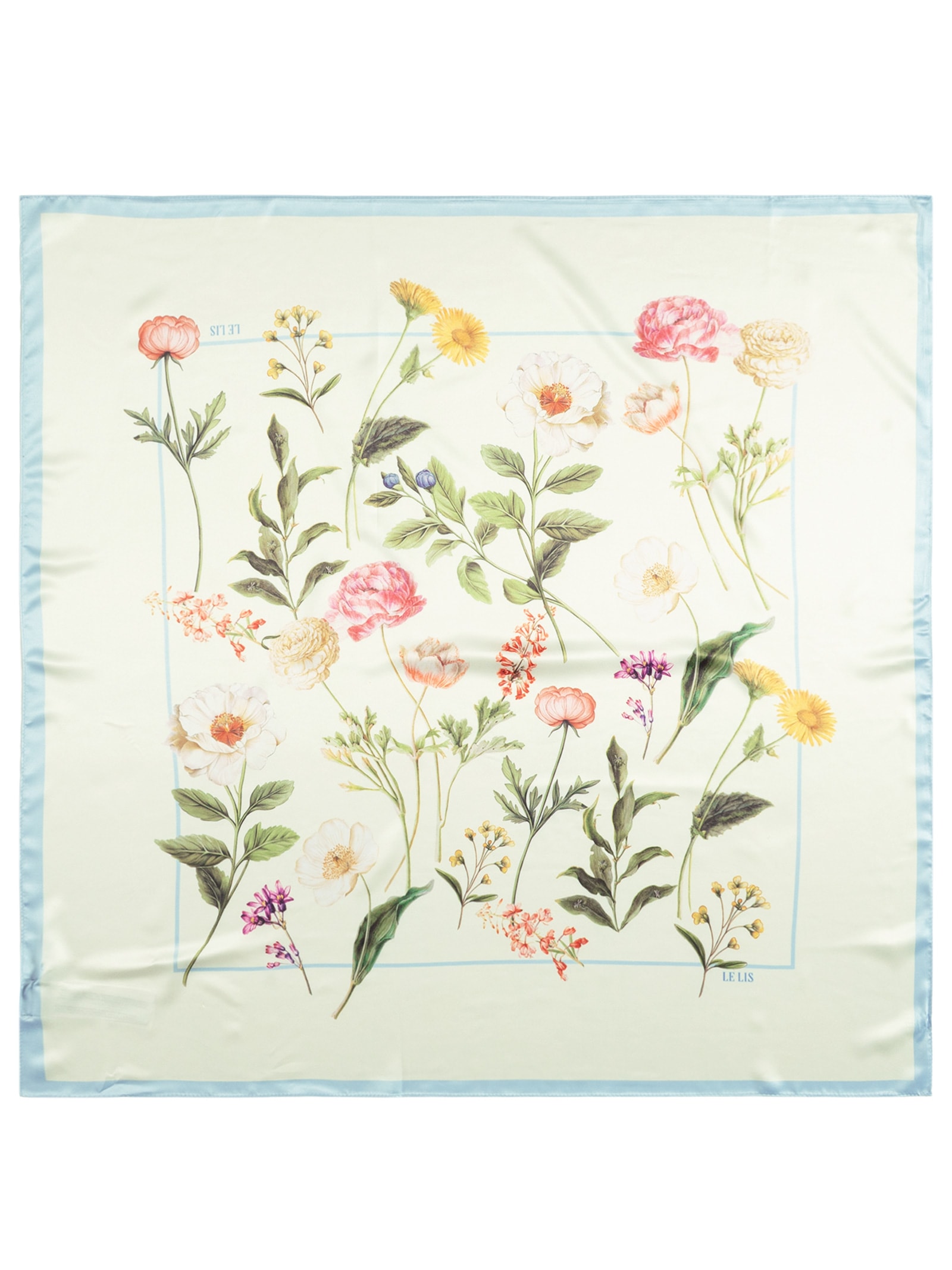 Lenço Feminino Jardim I Rosa Le Lis