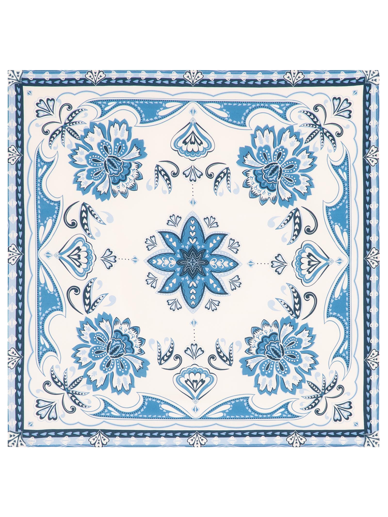 Lenço Feminino Jasmin Branco Cacay