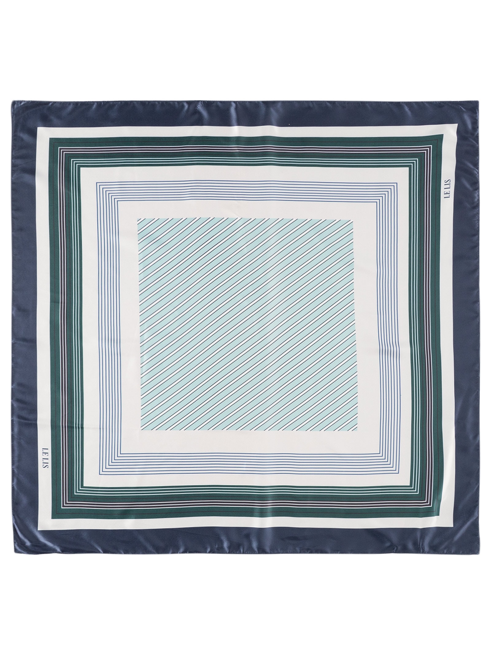 Lenço Feminino Listra I Azul Le Lis