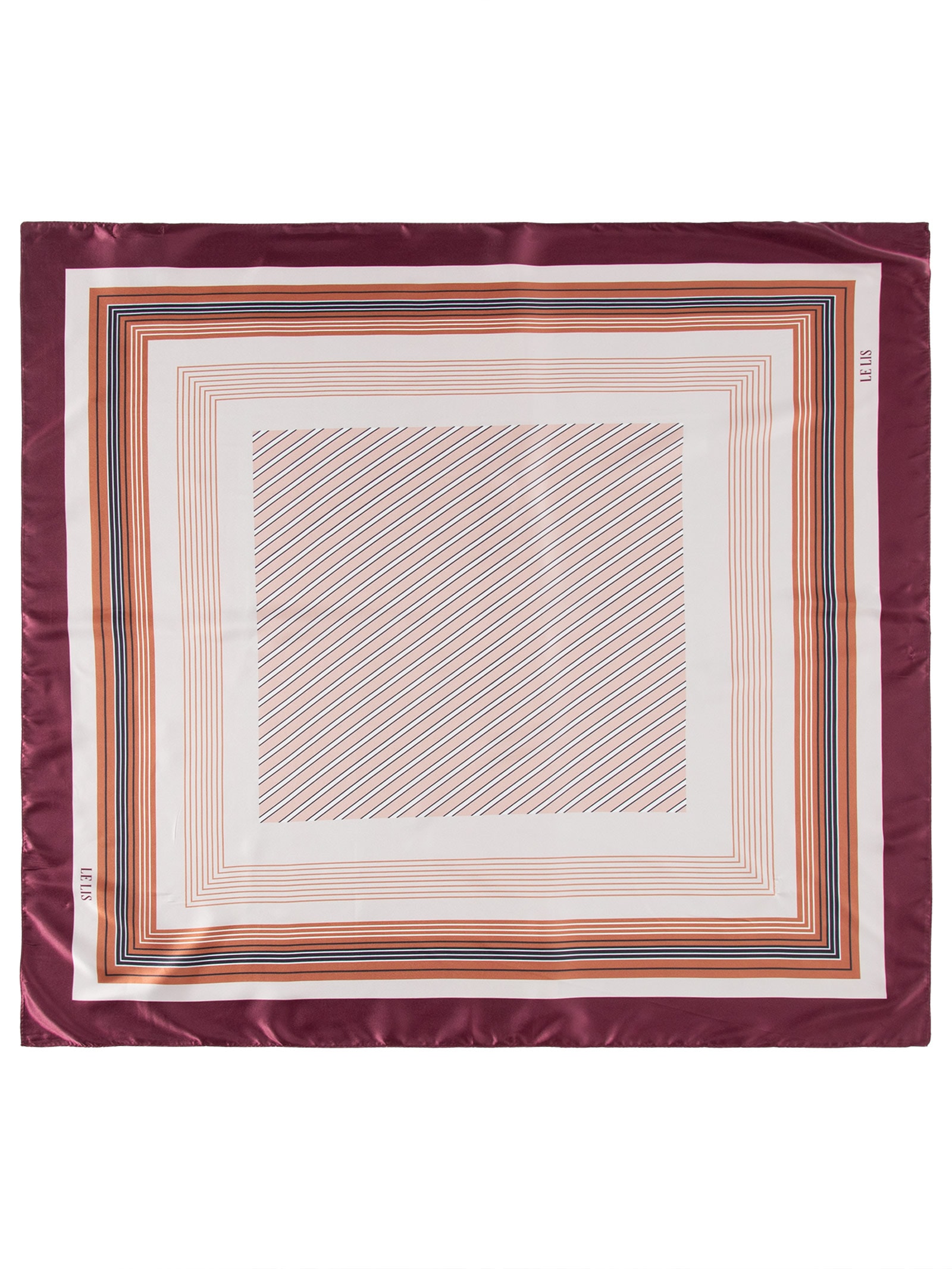 Lenço Feminino Listra II Rosa Le Lis