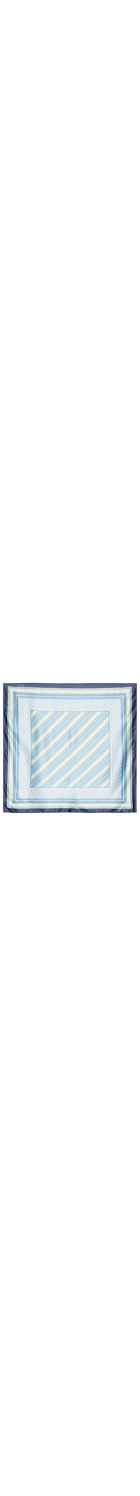 Lenço Feminino Listras Coord I - Azul