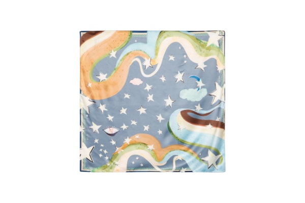 Lenço Feminino Mystic I - Azul