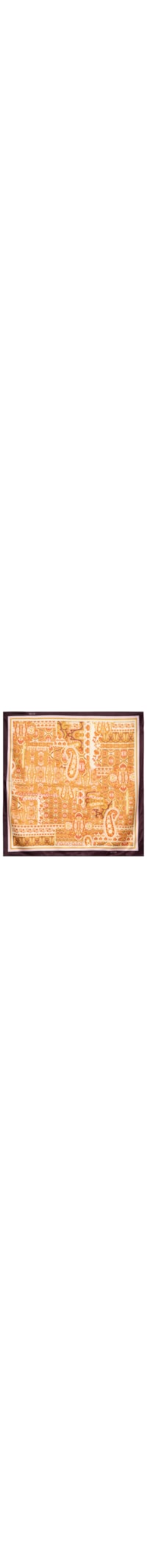 Lenço Feminino Paisley - Marrom