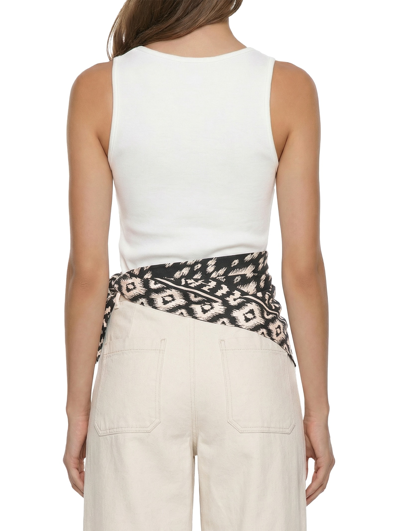 Lenço Feminino Puno Preto Cacay