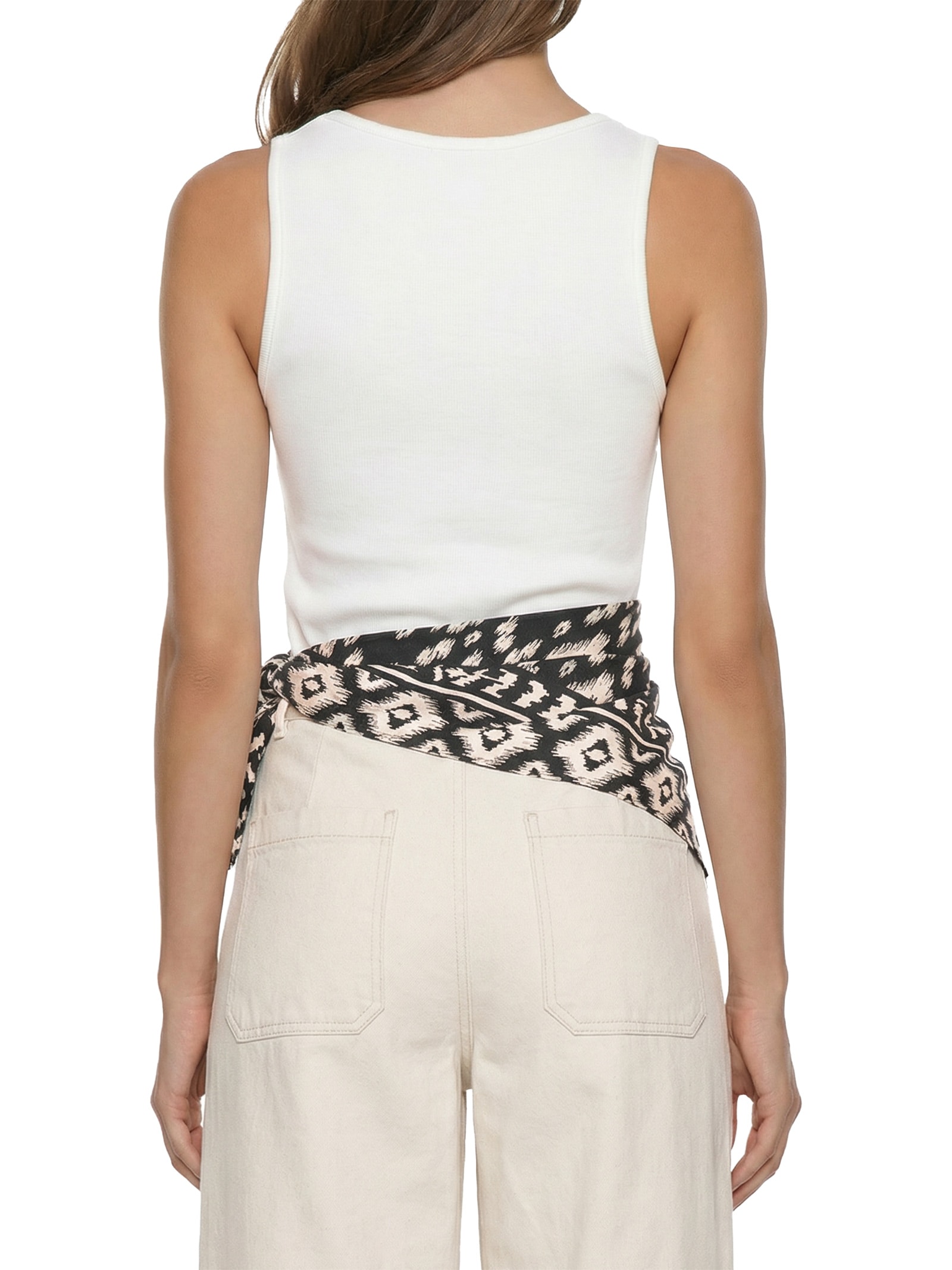 Lenço Feminino Puno Preto Cacay