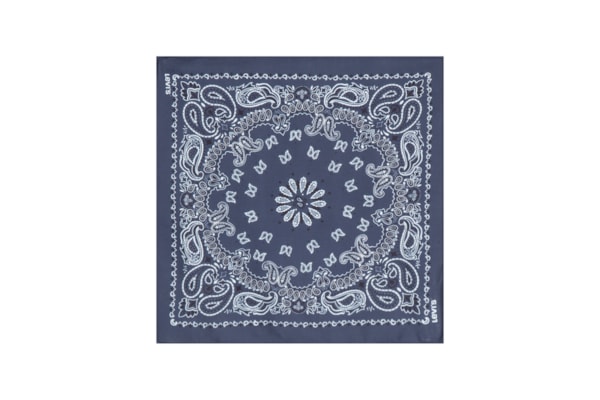 Lenço Feminino Satin Bandana - Azul