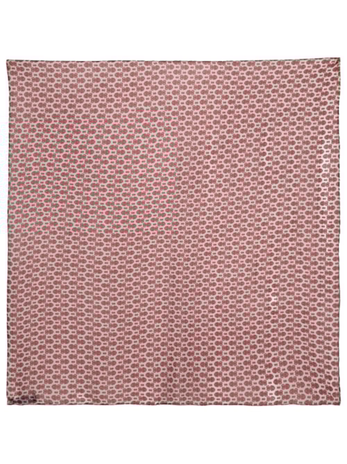 Lenço Georgete Paisley Off – Branco