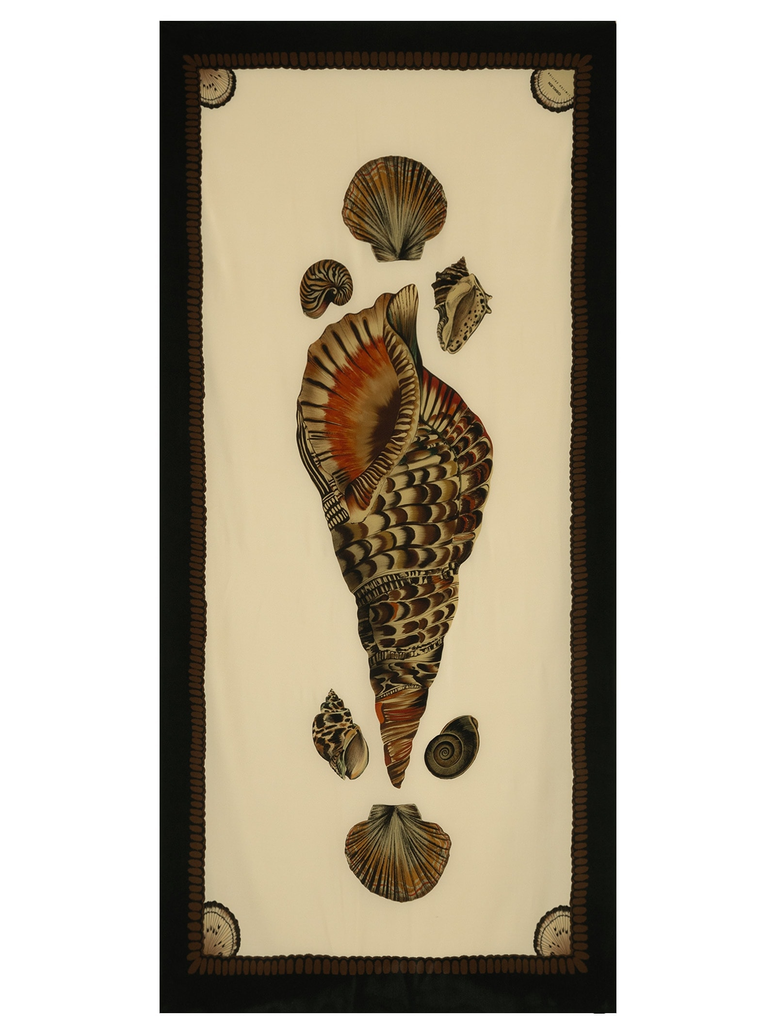  Lenço Vintage Concha Off White Osklen