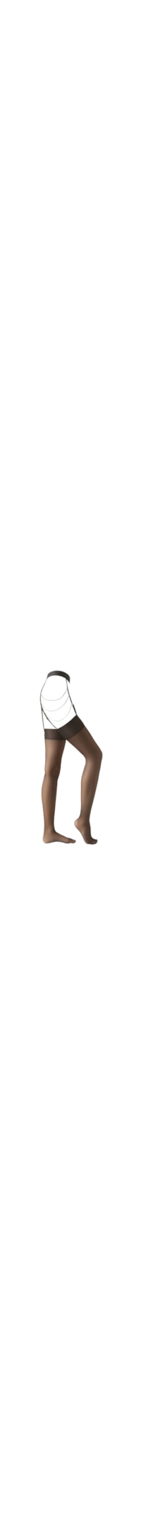 Liga Com Strass - Preto