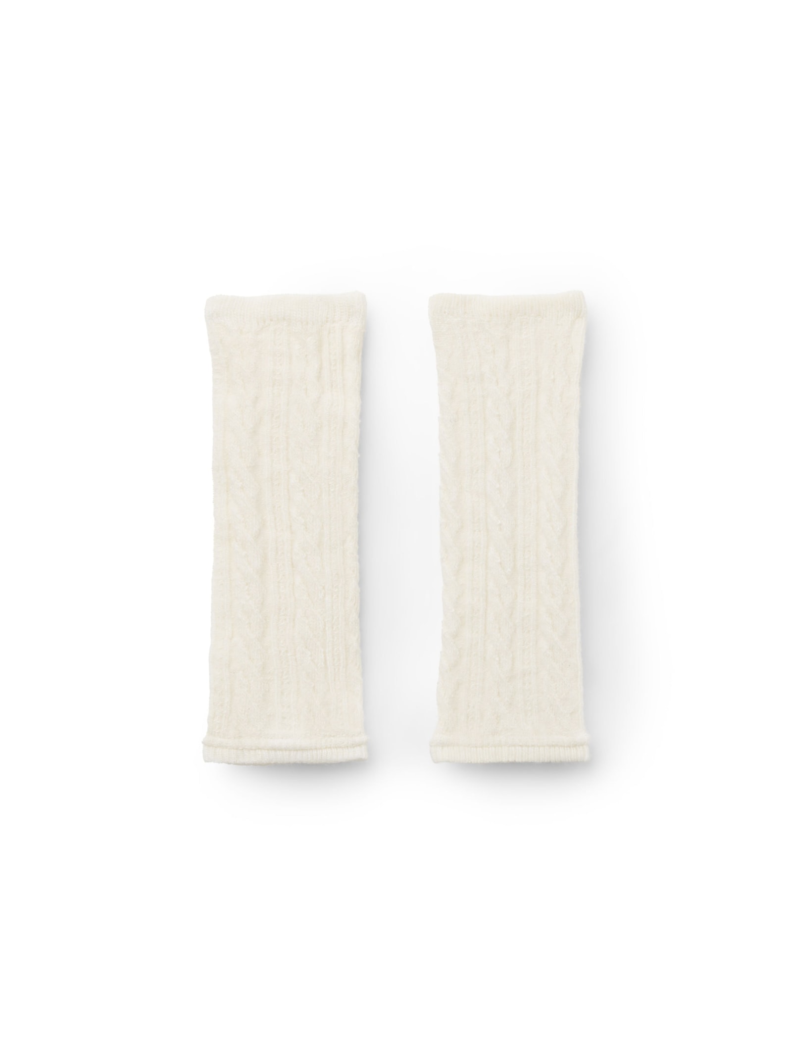 Luva Com Lã e Cashmere Off-White Calzedonia