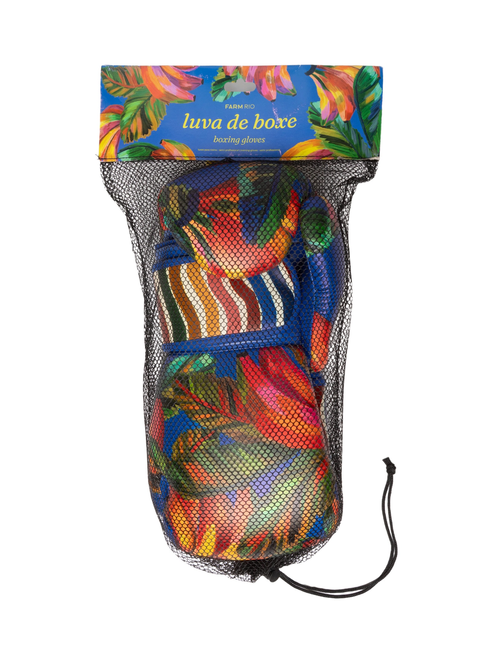 Luva De Box Feminina Bananamix Azul Farm Etc