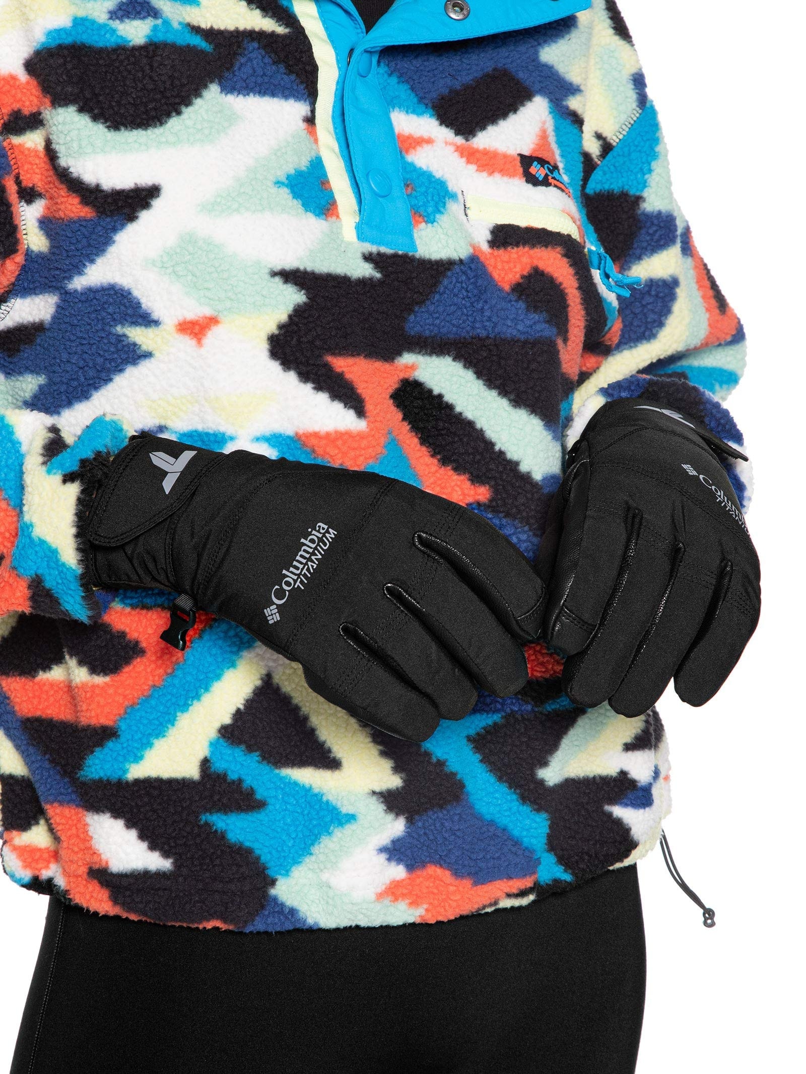 Luva Feminina W Powbound Preto Columbia