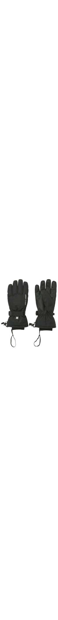 Luva Masculina Jacvalley Gloves Ski - Preto