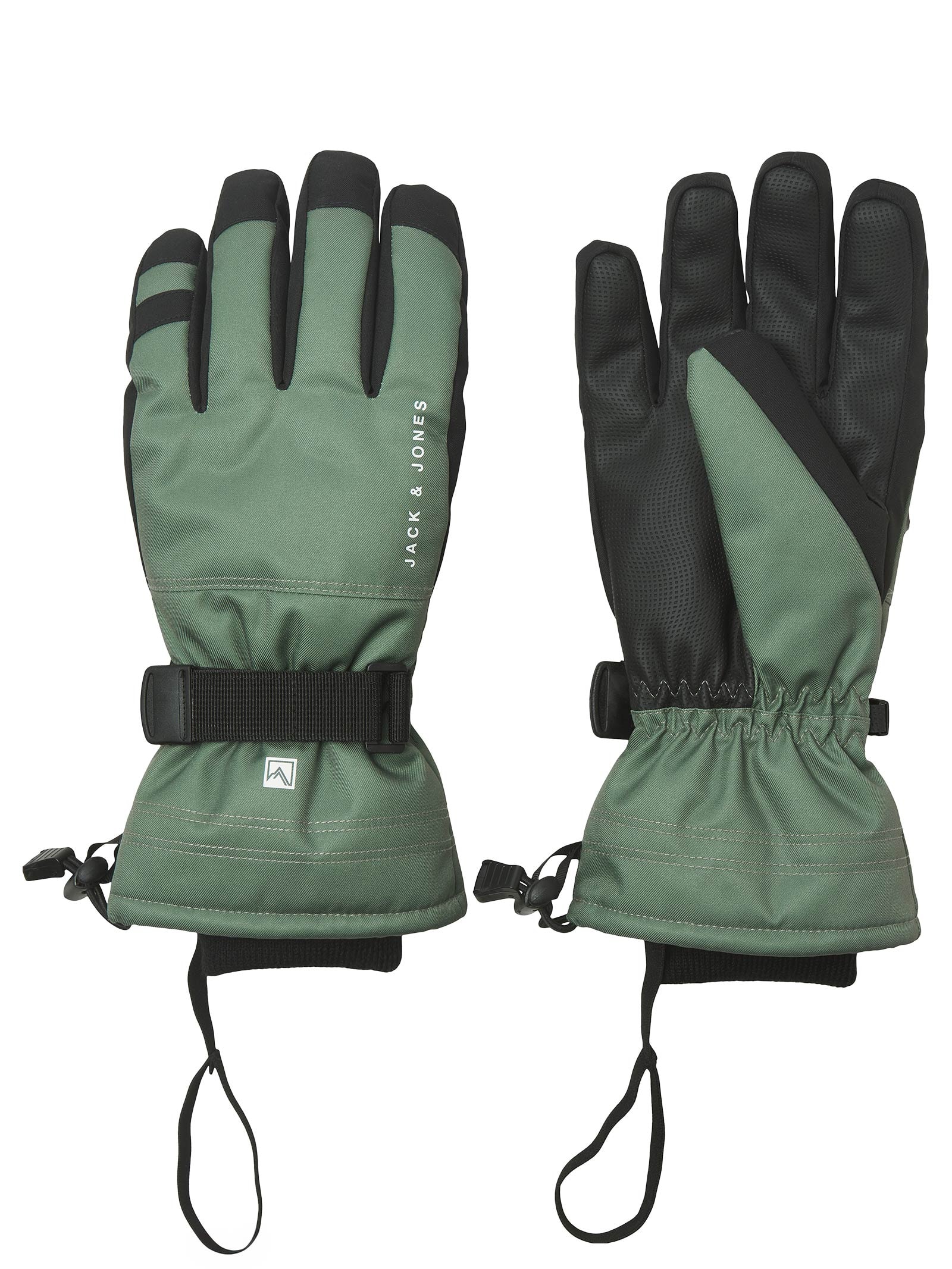 Luva Masculina Jacvalley Gloves Ski Verde Jack & Jones