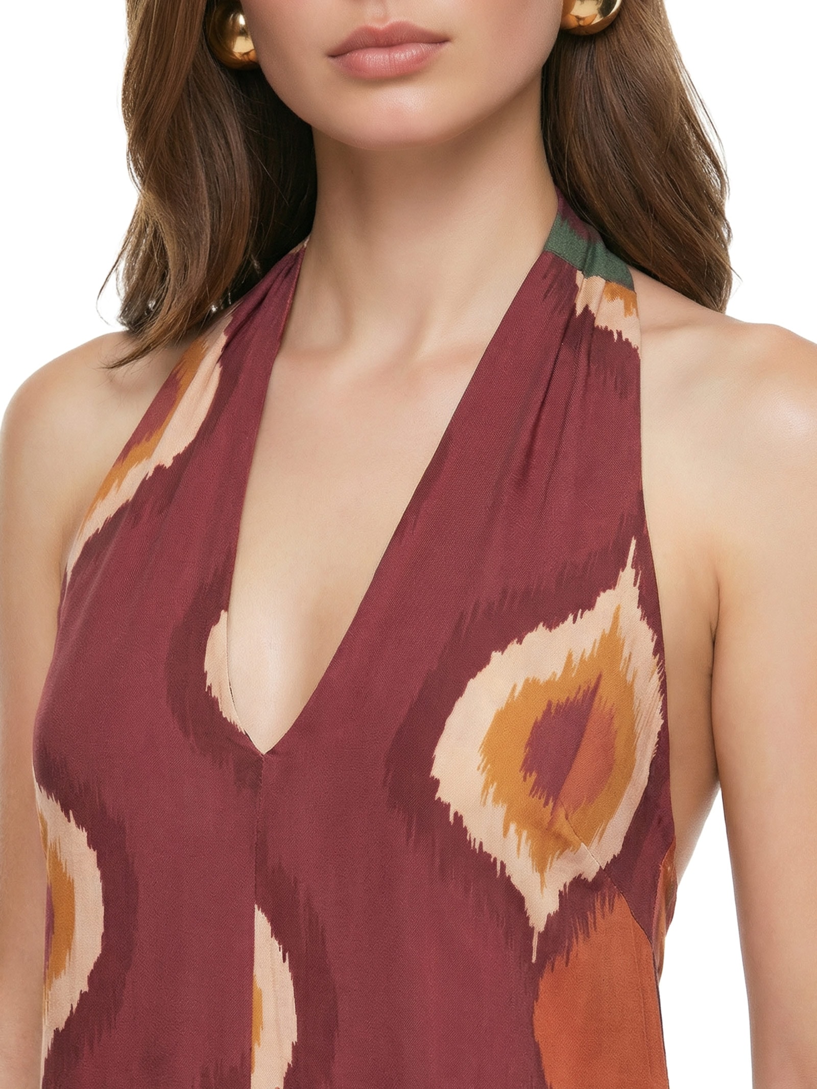 Macacão Cinto Corda Orgânica Marrom Cacay