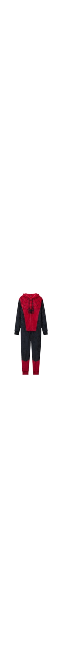 Macacão Com Efeito Soft Marvel Homem-Aranha - Azul