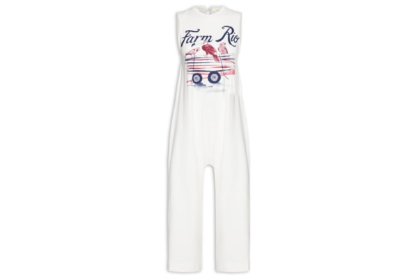 Macacão Feminina Pilha de Pranchas – Branco