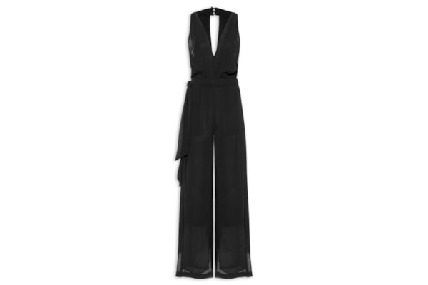 Macacão Feminino Amarração – Preto